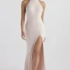 Juliette Blush Halter-kjole