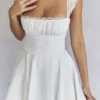 Kaia Ivory A-Line minikjole