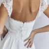 Kaia Ivory A-Line minikjole
