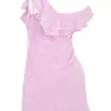 Kalena Cotton Candy Off Shoulder Mini Kjoler