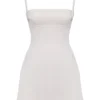 Kara Vintage Cream minikjole