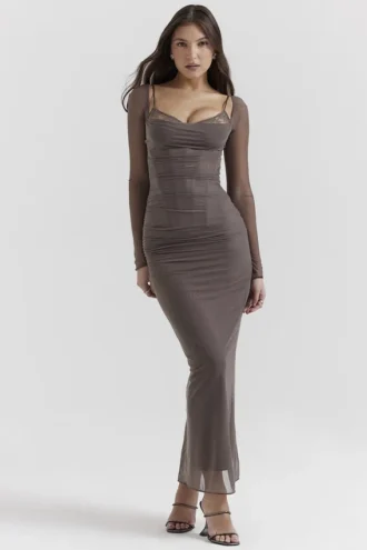 Katarina Smoke maxi-kjoler