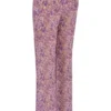 Keala Violet Floral Cutout-bukser
