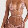 Kos Blossom vendbar bikinier