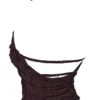 Kyra Cocoa halterneck-topper