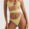 Lafayette Olive asymmetrisk badedrakt