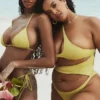 Tropez Olive halterneck-Bikinier-Topper
