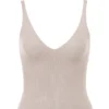 Leigh Biscuit ull- og kashmir-camisole-topper