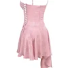 Lola rosa drapert minikjole i jacquard