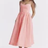 Lolita Apricot korsetter-sommerkjoler