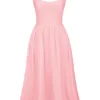 Lolita Rose Pink Cotton Korsetter Sommerkjoler