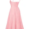 Lolita Rose Pink Cotton Korsetter Sommerkjoler