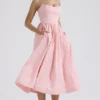 Lolita Rose Pink Cotton Korsetter Sommerkjoler