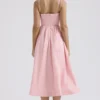Lolita Rose Pink Cotton Korsetter Sommerkjoler