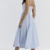 Lolita Soft Blue korsetter-sommerkjoler