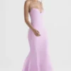 Loren rosa maxikjole