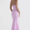 Loren rosa maxikjole
