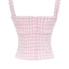 Lottie Strawberry Shortcake Gingham-korsetter