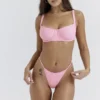 Lourdes Blossom bikinitopp med bøyle