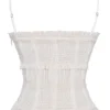 Lula Ivory Sequin Pleat Korsetter