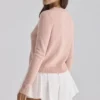 Lumi hvite bomullsshorts med vidde