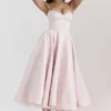 Mademoiselle Ballerina rosa midikjole