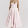 Mademoiselle Ballerina rosa midikjole