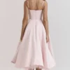 Mademoiselle Ballerina rosa midikjole