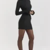 Mahalia svart minikjole