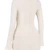Mahalia Vintage Cream Mini Kjoler