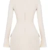Mahalia Vintage Cream Mini Kjoler