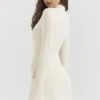 Mahalia Vintage Cream Mini Kjoler