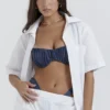 Maiko hvit oversized skjorte