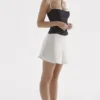 Malala offwhite miniskjørt