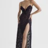 Malia Night Shade Lace Maxi Kjoler