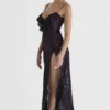 Malia Night Shade Lace Maxi Kjoler