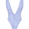 Martinique lavendel paisley-badedrakt