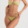 Medea Olive bandeau-Bikinier-Topper