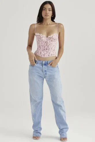 Mila Rose Lace Underwired Korsetter