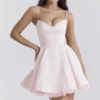 Minimoiselle Ballerina rosa tyllminikjol