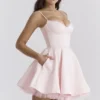 Minimoiselle Ballerina rosa tyllminikjol