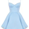 Minimoiselle Cinderella blå tyllminikjole
