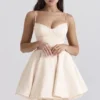 Minimoiselle Vintage Cream Tulle Mini Kjoler
