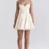 Minimoiselle Vintage Cream Tulle Mini Kjoler