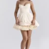 Minimoiselle Vintage Cream Tulle Mini Kjoler