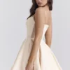 Minimoiselle Vintage Cream Tulle Mini Kjoler