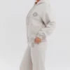 Mirage Cloud bomullsfleece-hettegenser med glidelås