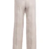 Mistress Rocks Cream Dusty Print Frayed Jeans – Salg