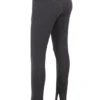 Mitzi mørkegrå ribbestrikkede leggings
