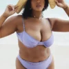 Monaco Violet bikinitopp med bøyle